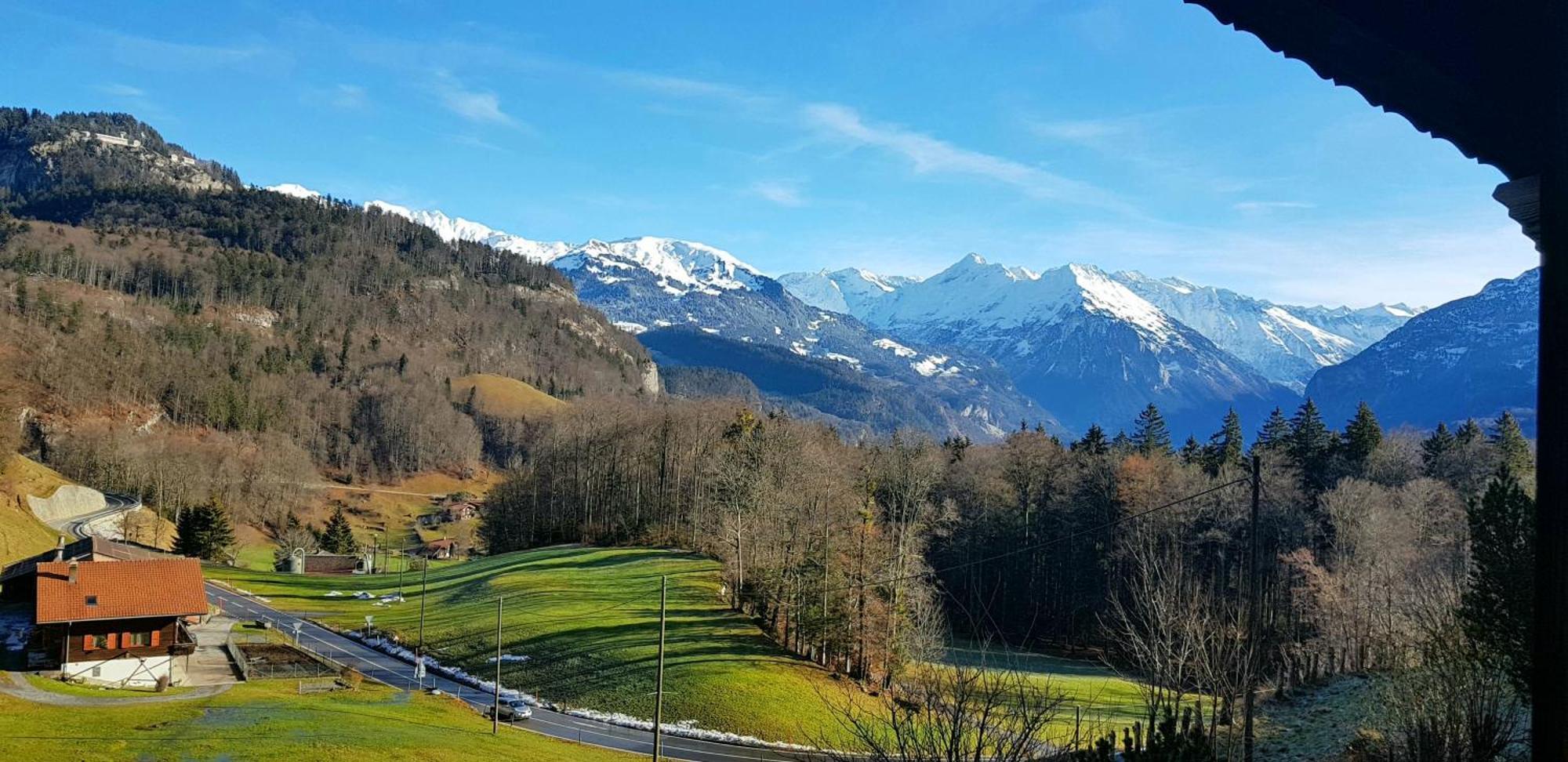 Gemuetliche Fewo Mit Sauna Inmitten Der Berge Meiringen Eksteriør bilde