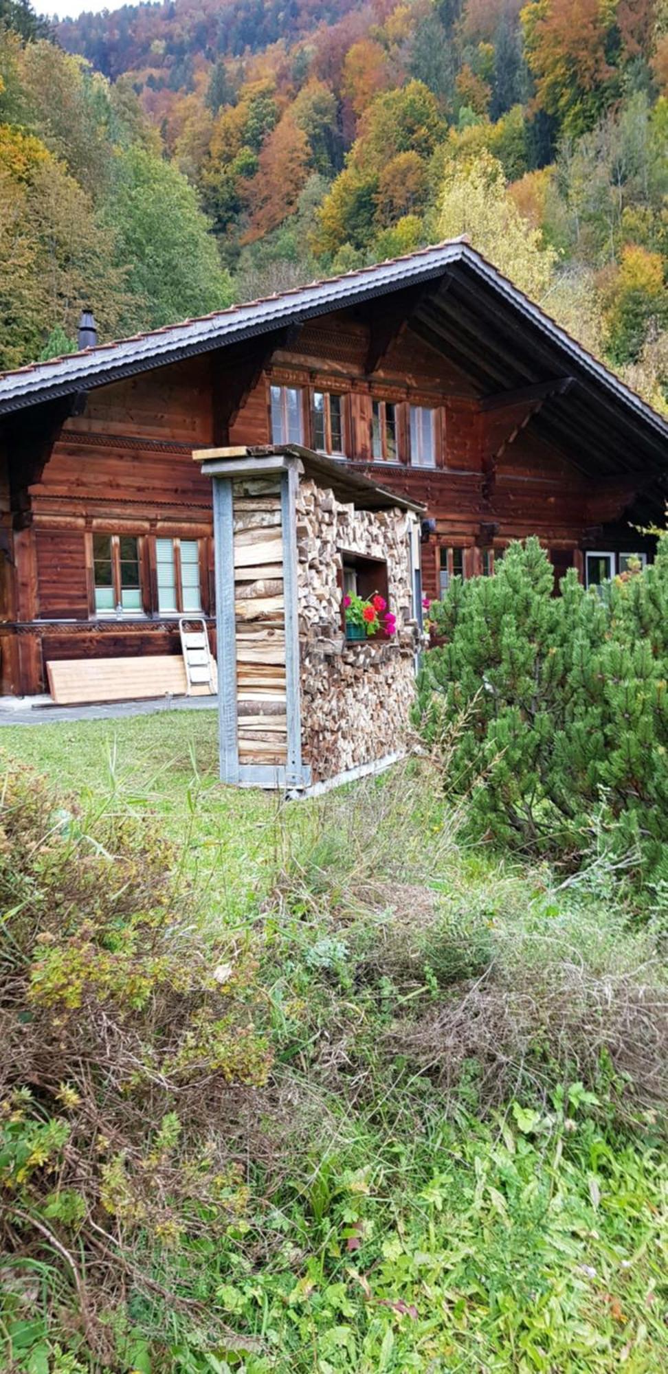 Gemuetliche Fewo Mit Sauna Inmitten Der Berge Meiringen Eksteriør bilde